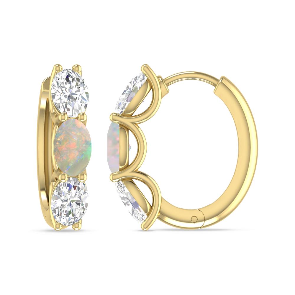Yellow Gold - Opal