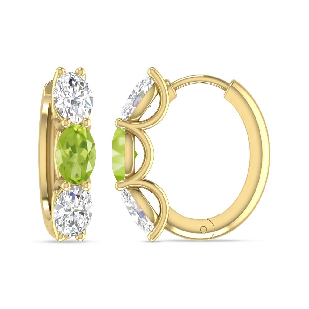 Yellow Gold - Peridot