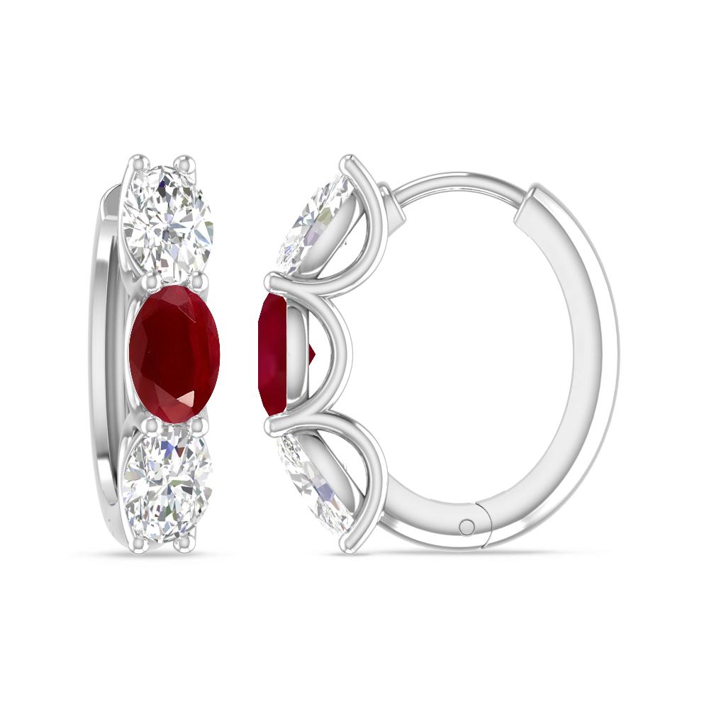 White Gold - Ruby