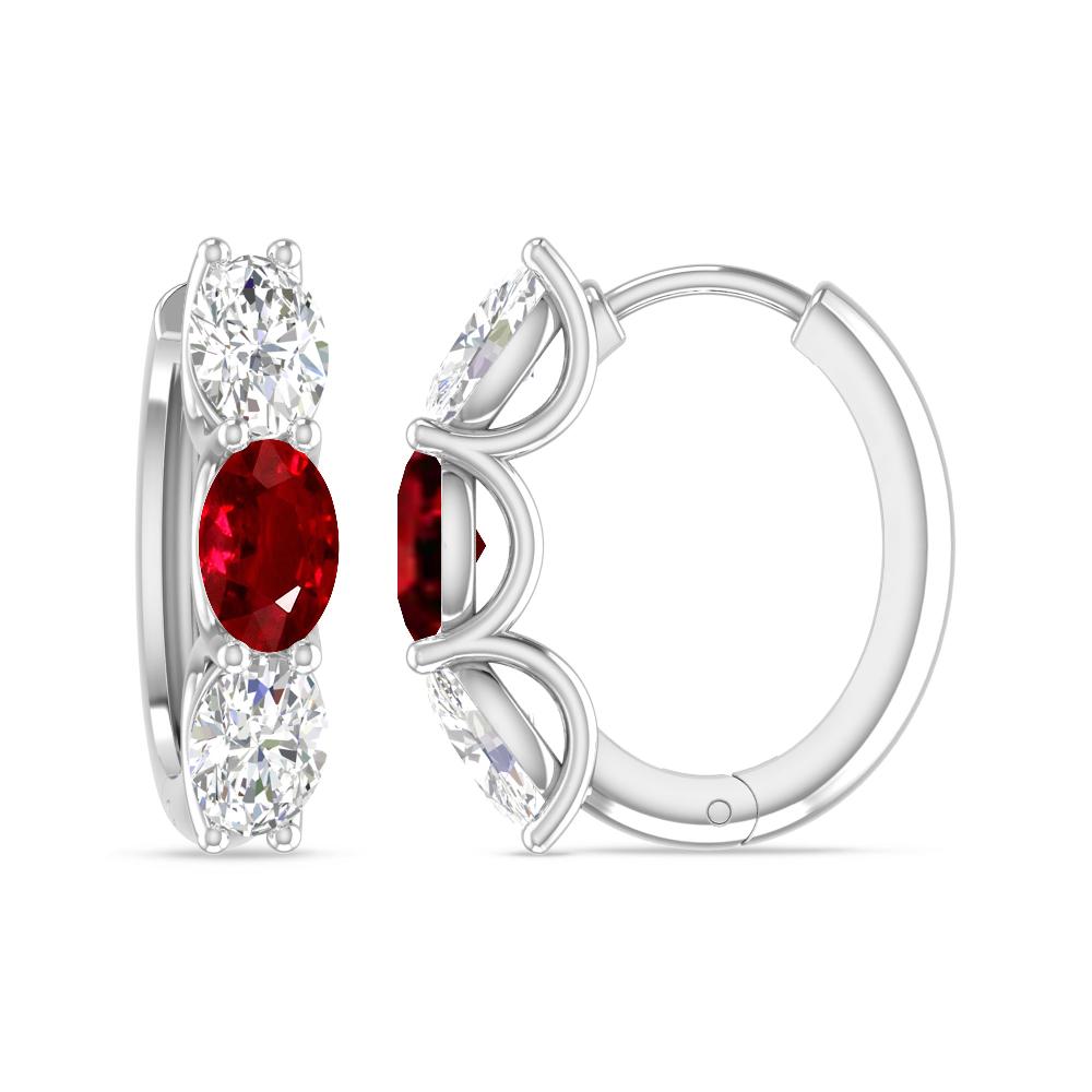 White Gold - Ruby