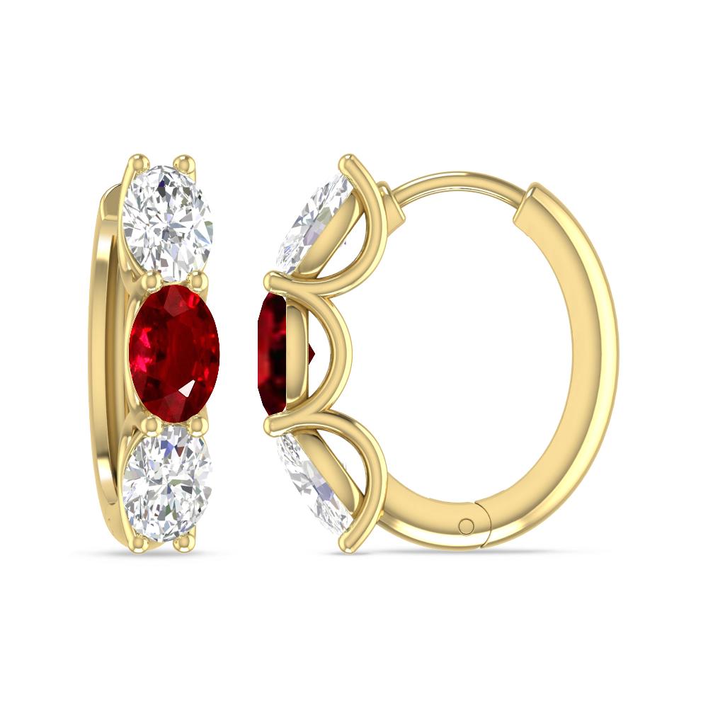 Yellow Gold - Ruby