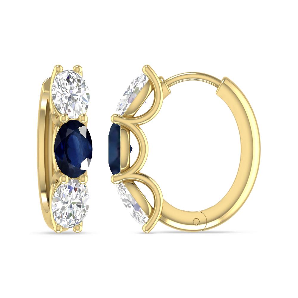 Yellow Gold - Sapphire