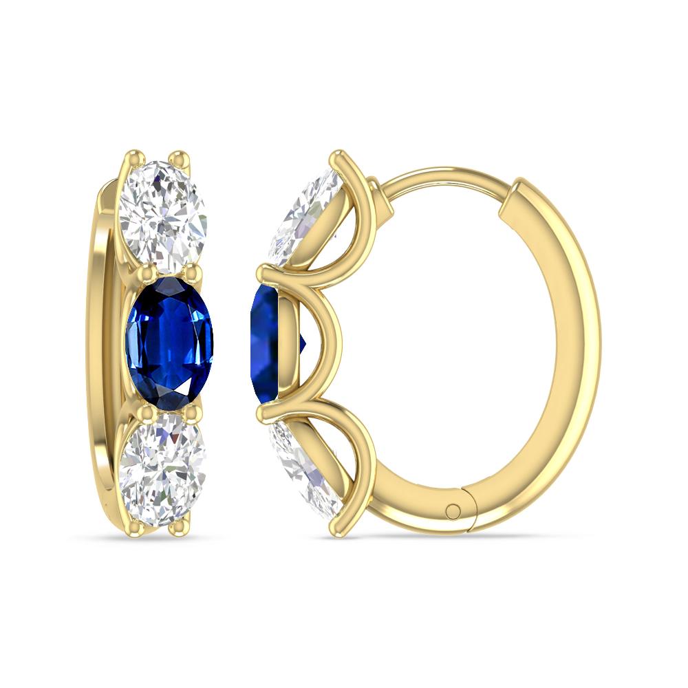 Yellow Gold - Sapphire