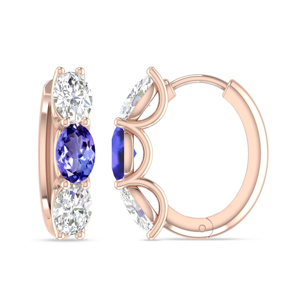 Rose Gold - Tanzanite