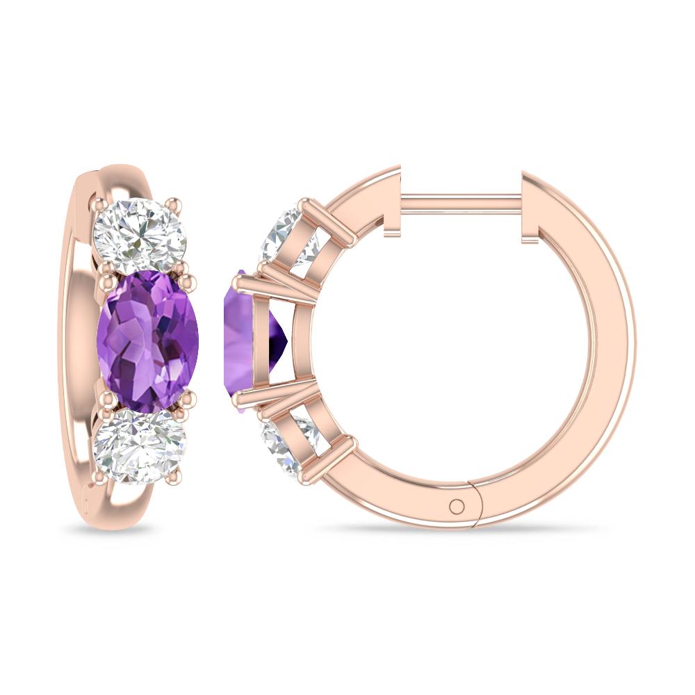 Rose Gold - Amethyst