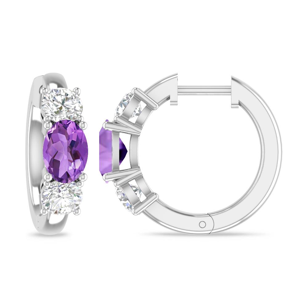 White Gold - Amethyst