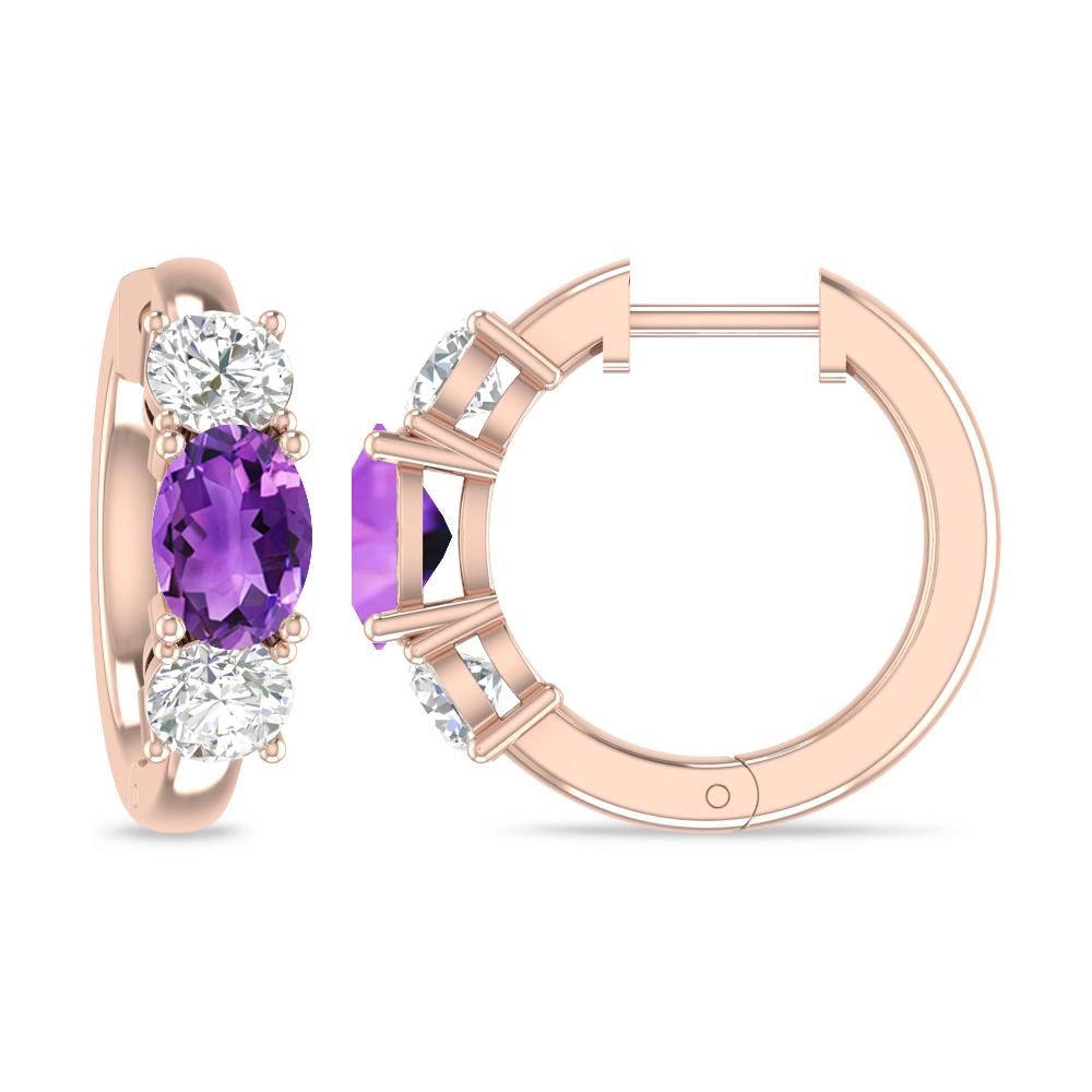 Rose Gold - Amethyst