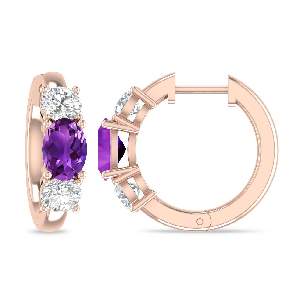 Rose Gold - Amethyst