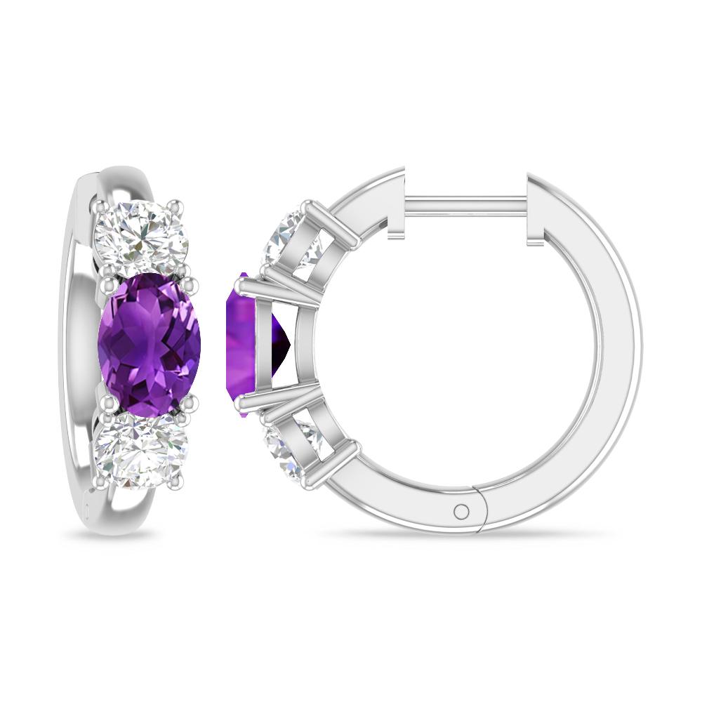 White Gold - Amethyst