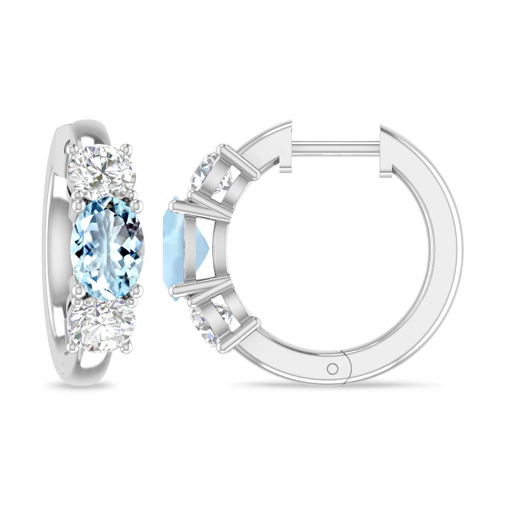 White Gold - Aquamarine
