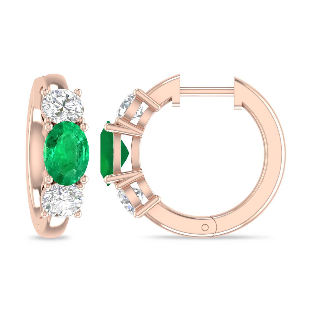 Rose Gold - Emerald