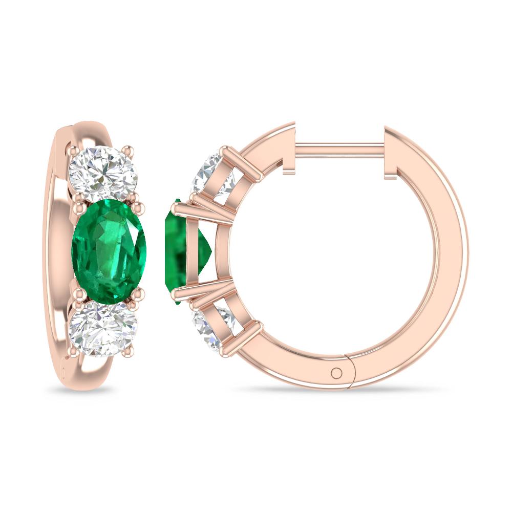 Rose Gold - Emerald