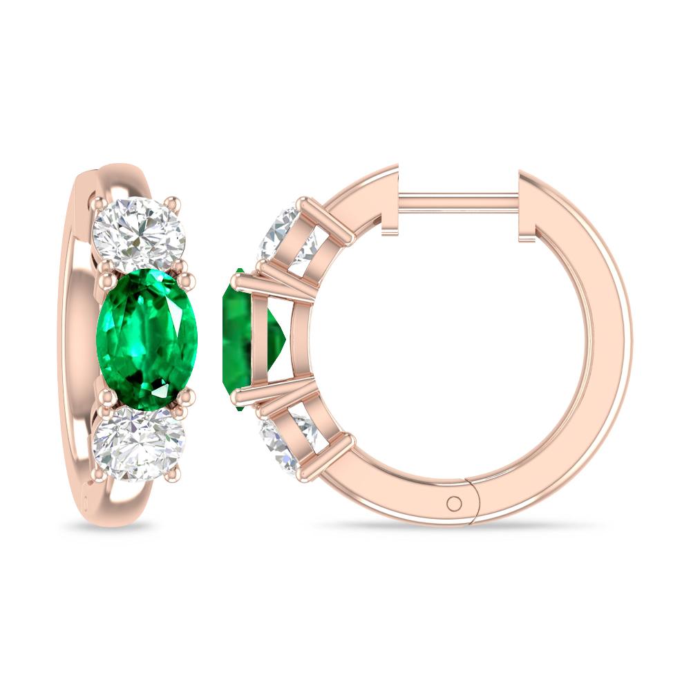 Rose Gold - Emerald