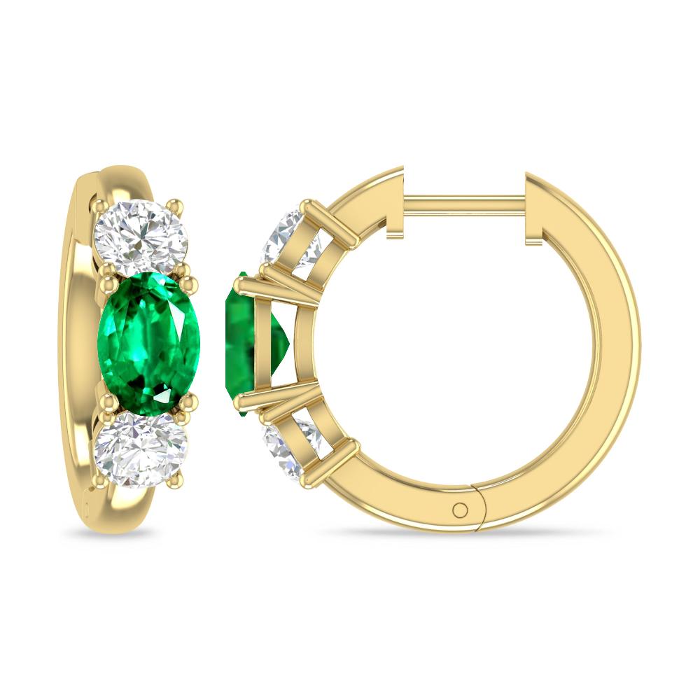 Yellow Gold - Emerald