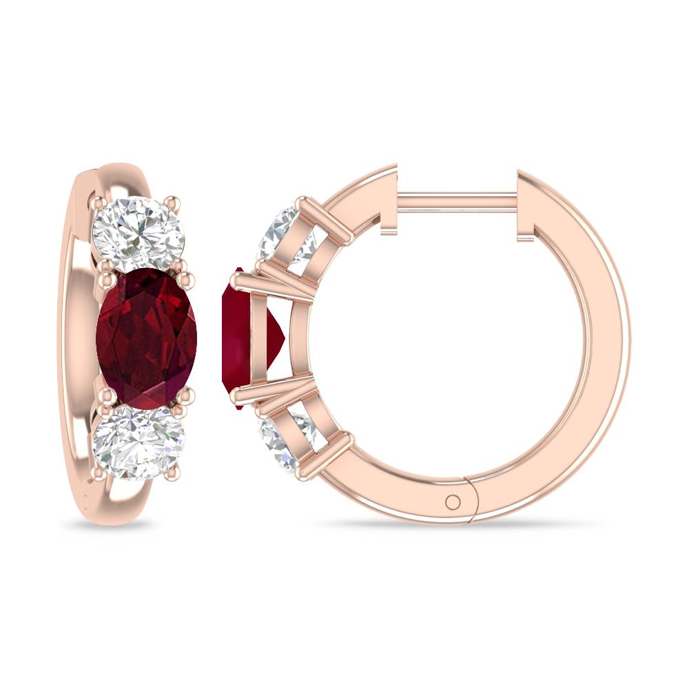 Rose Gold - Garnet