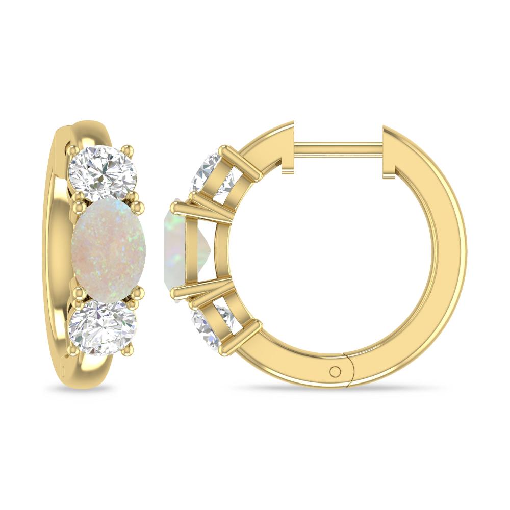 Yellow Gold - Opal
