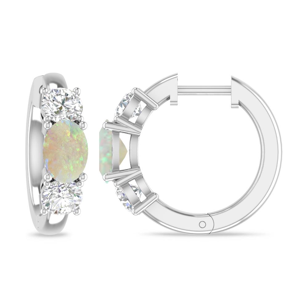 White Gold - Opal