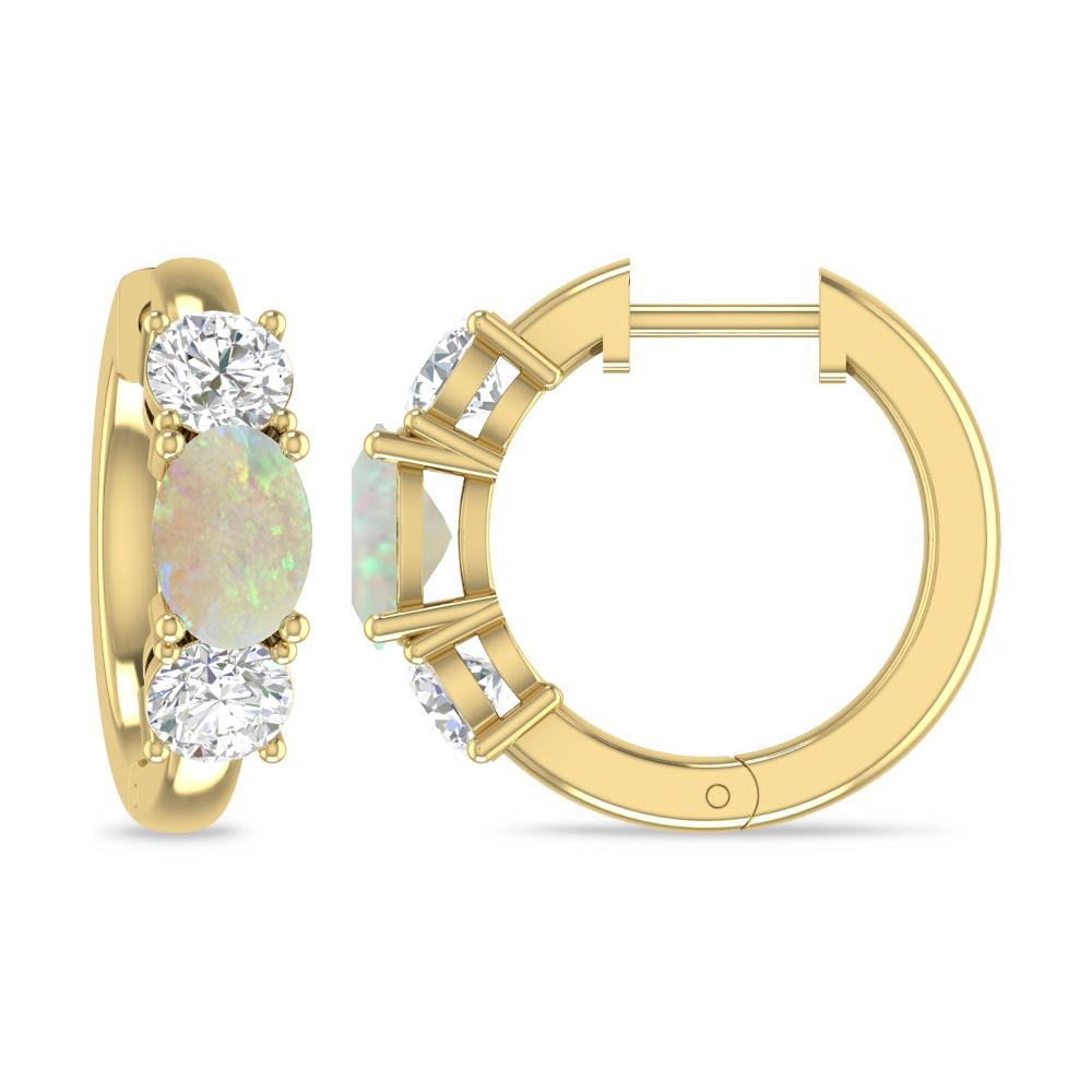 Yellow Gold - Opal