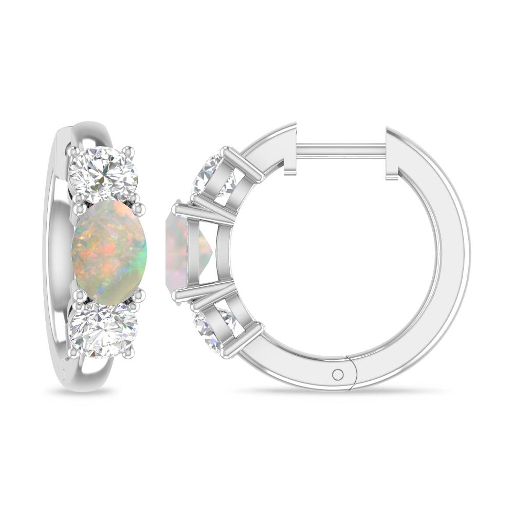 White Gold - Opal