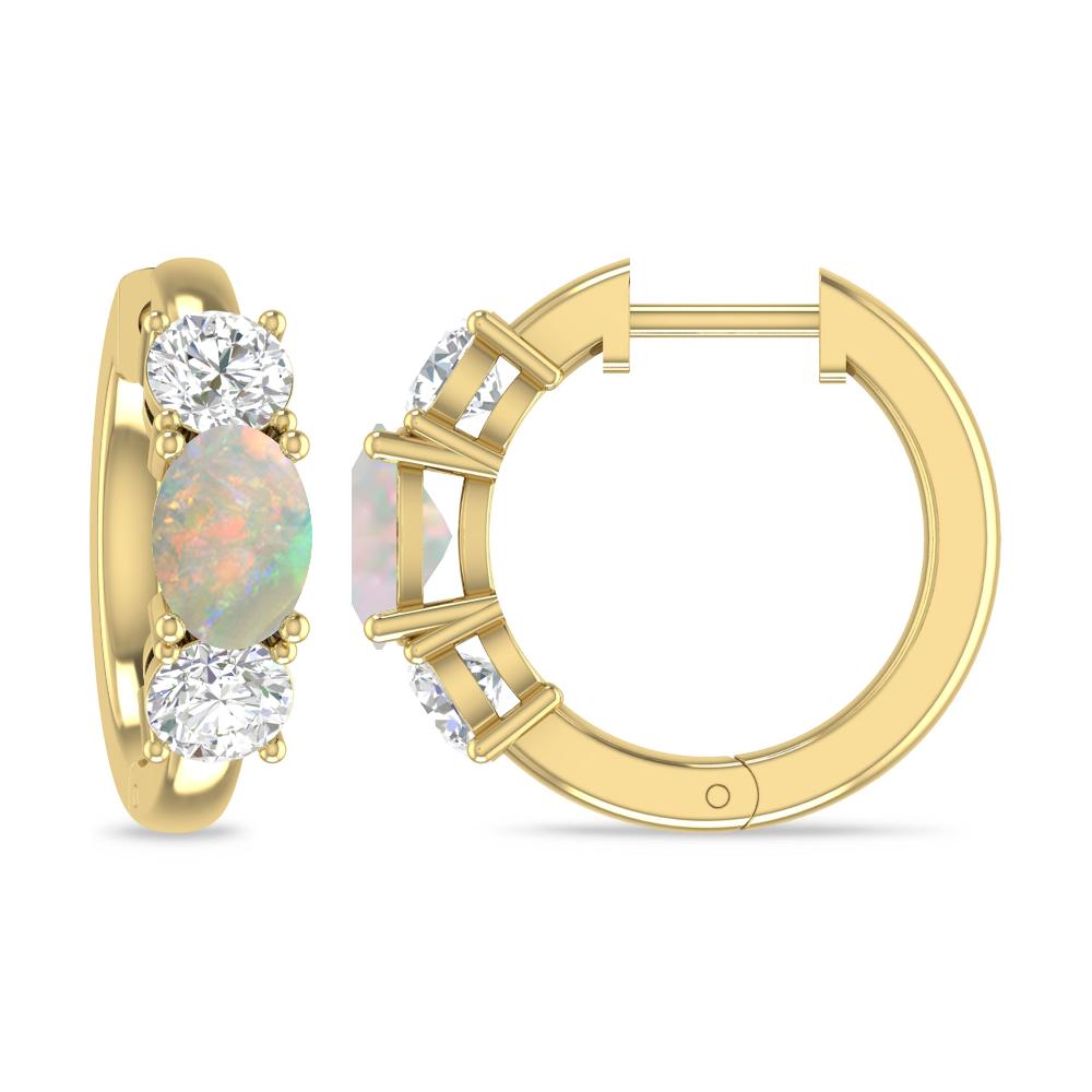Yellow Gold - Opal