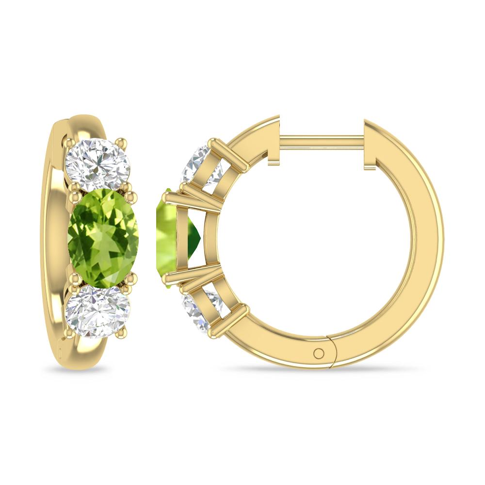 Yellow Gold - Peridot