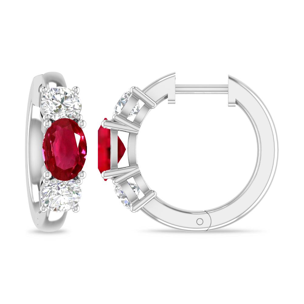 White Gold - Ruby