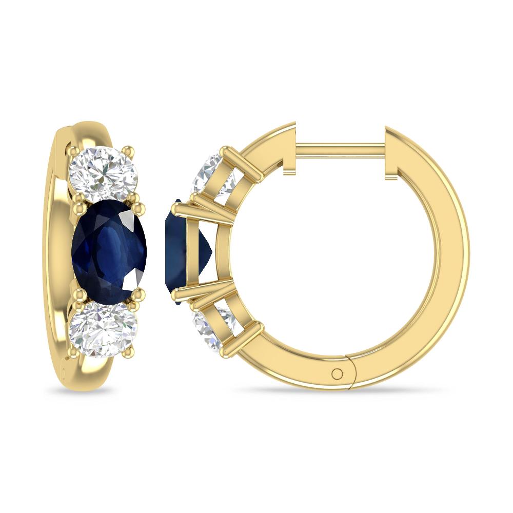 Yellow Gold - Sapphire