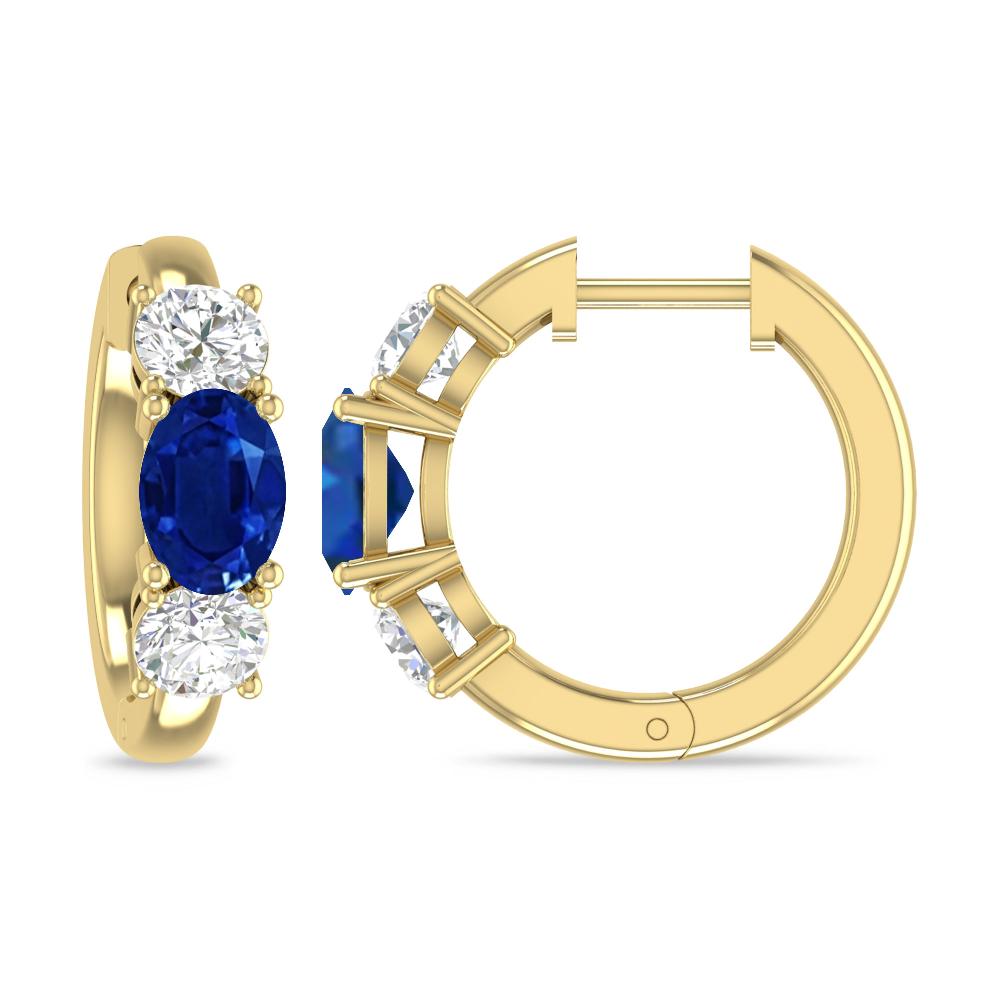 Yellow Gold - Sapphire