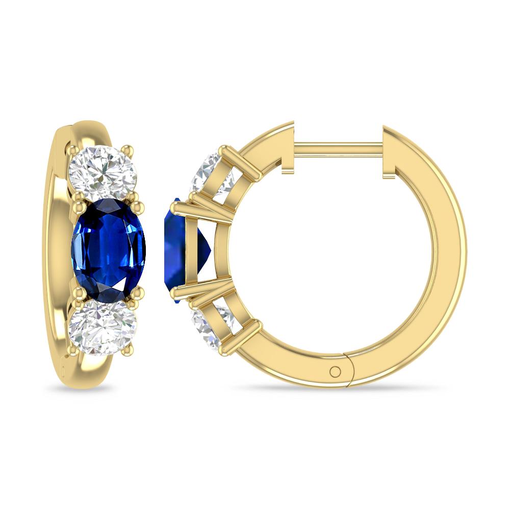 Yellow Gold - Sapphire