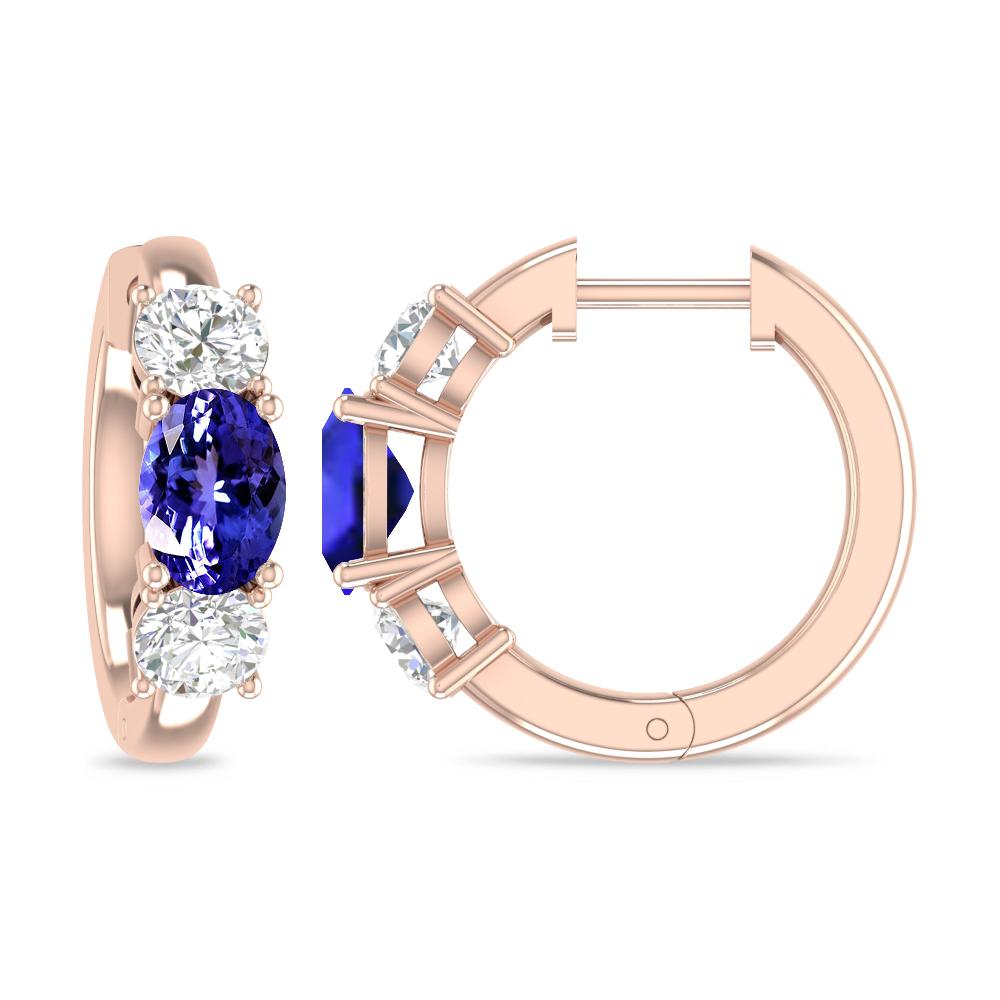 Rose Gold - Tanzanite