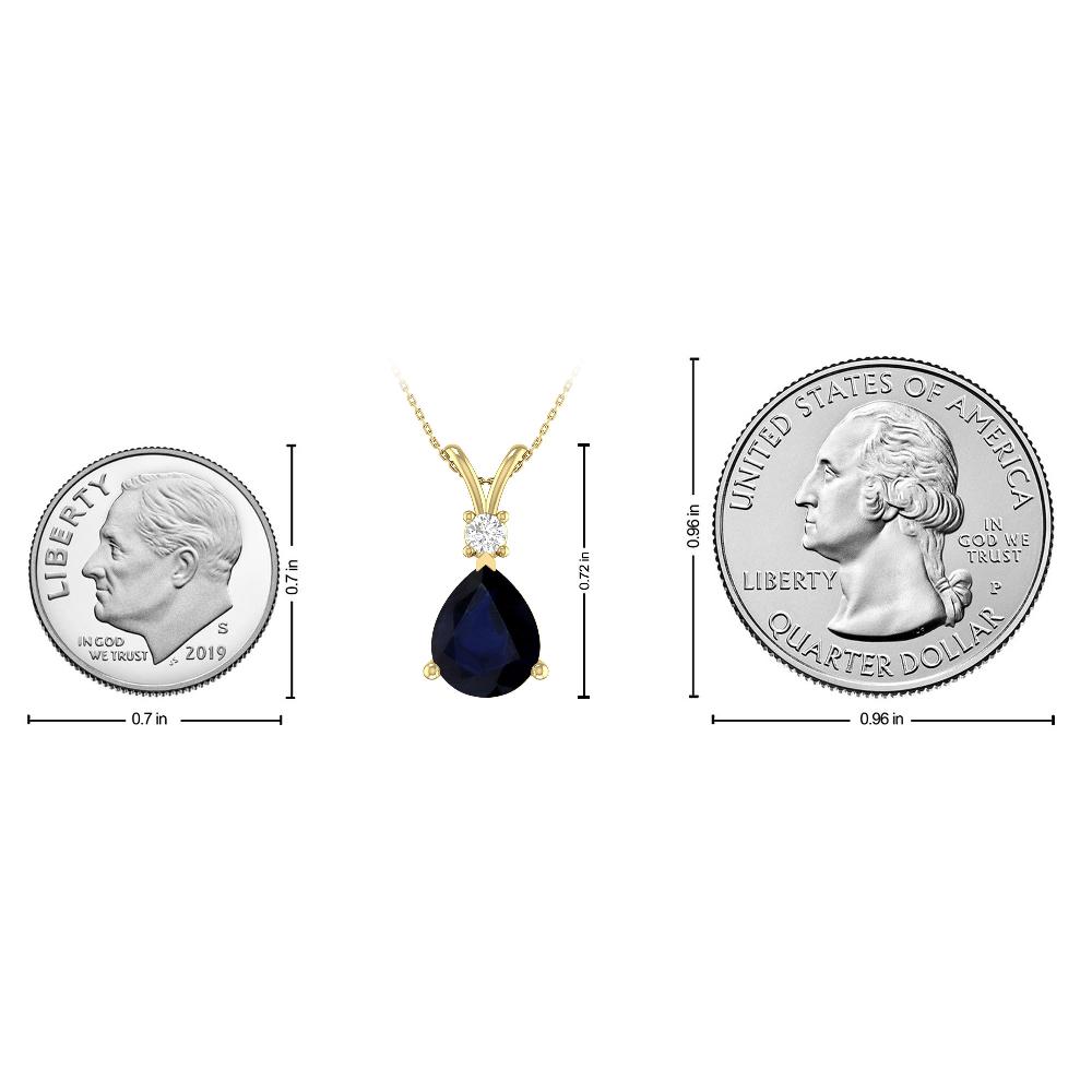 Yellow Gold - Sapphire