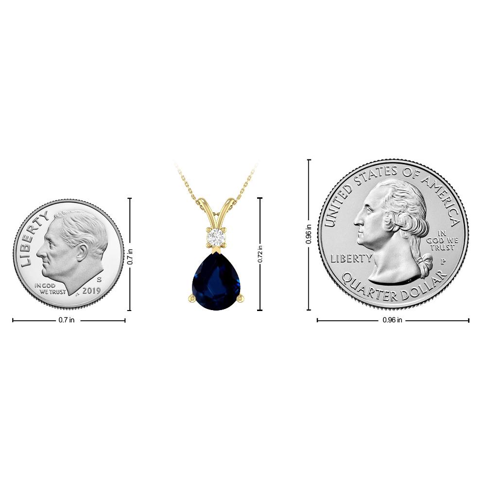 Yellow Gold - Sapphire