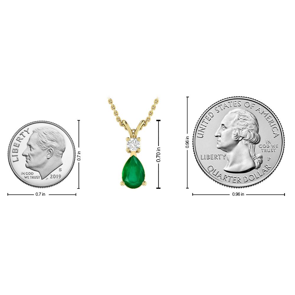 Yellow Gold - Emerald