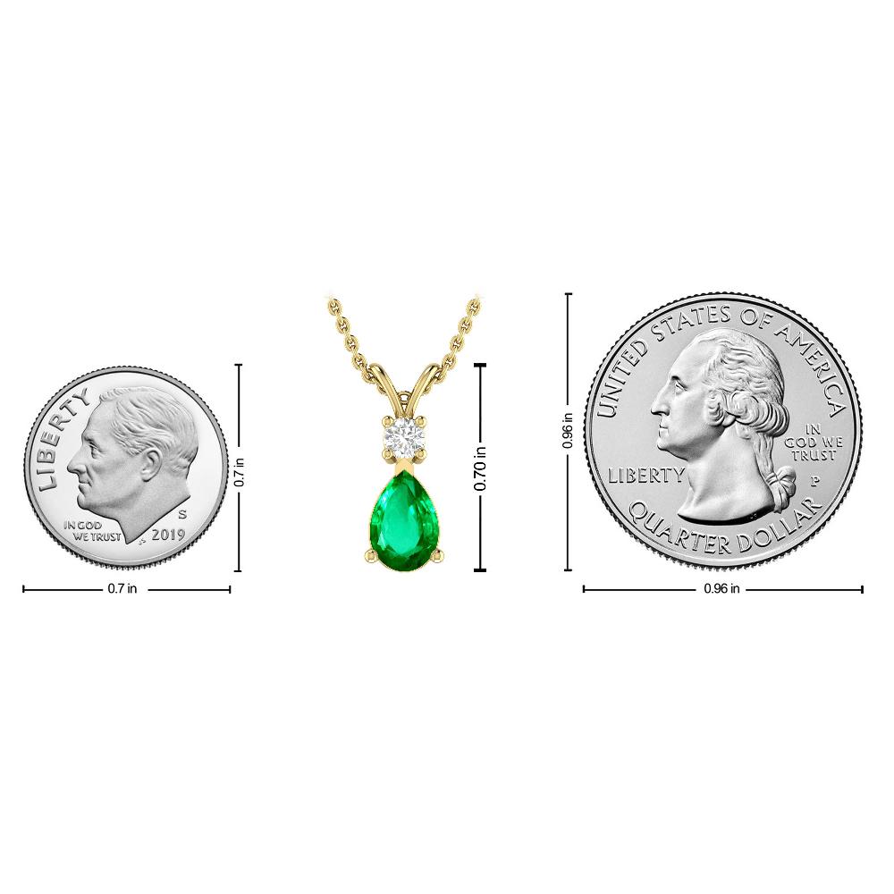 Yellow Gold - Emerald