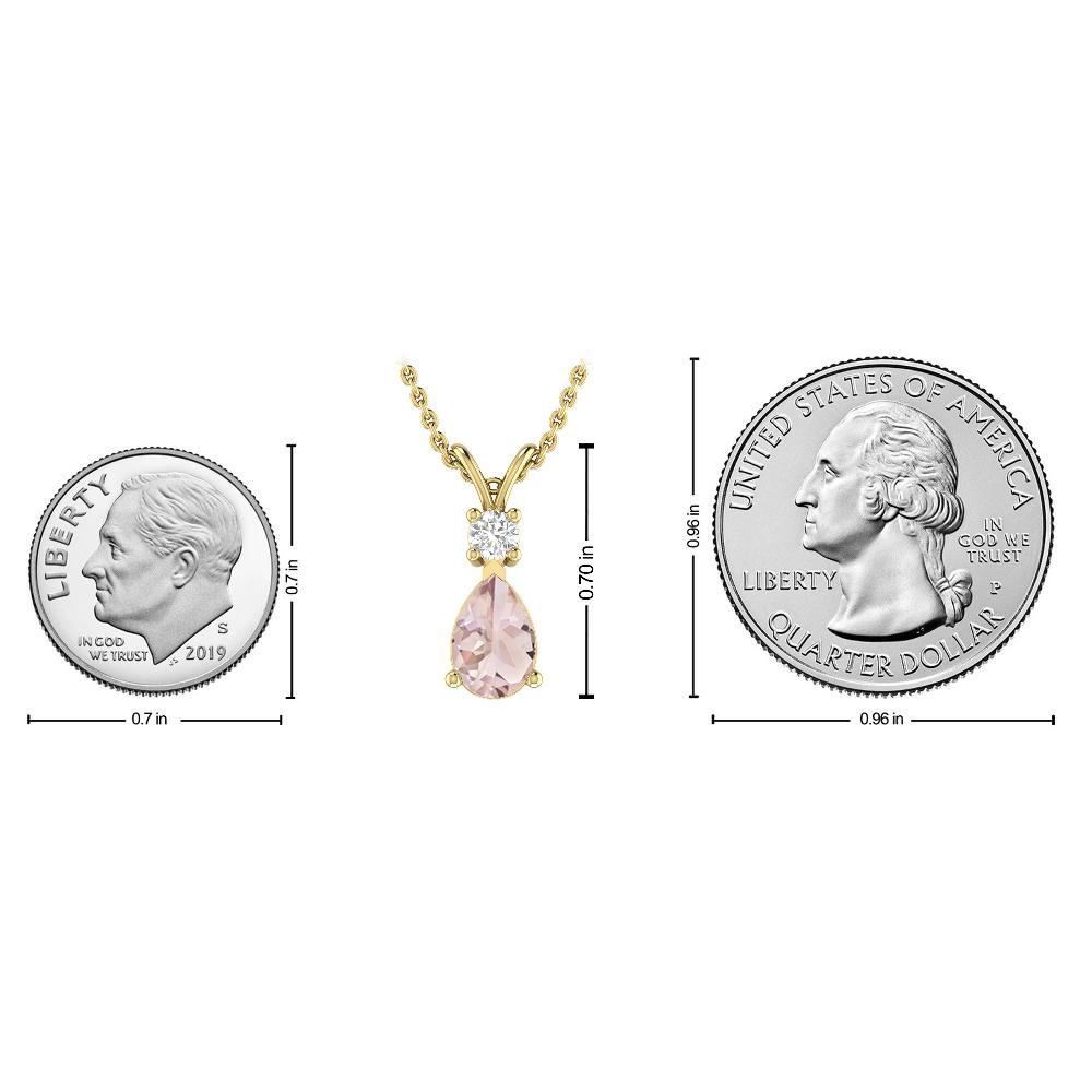 Yellow Gold - Morganite