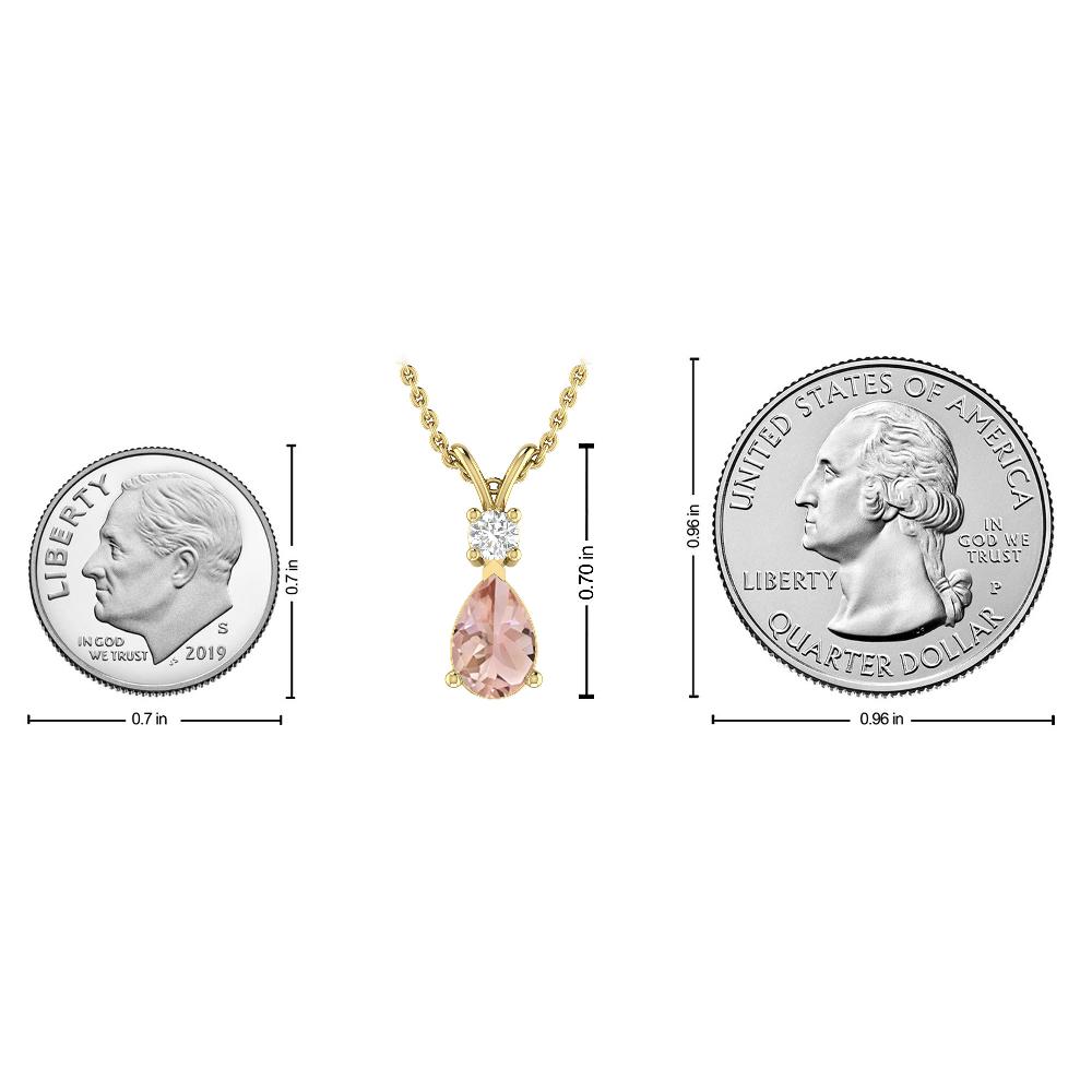 Yellow Gold - Morganite