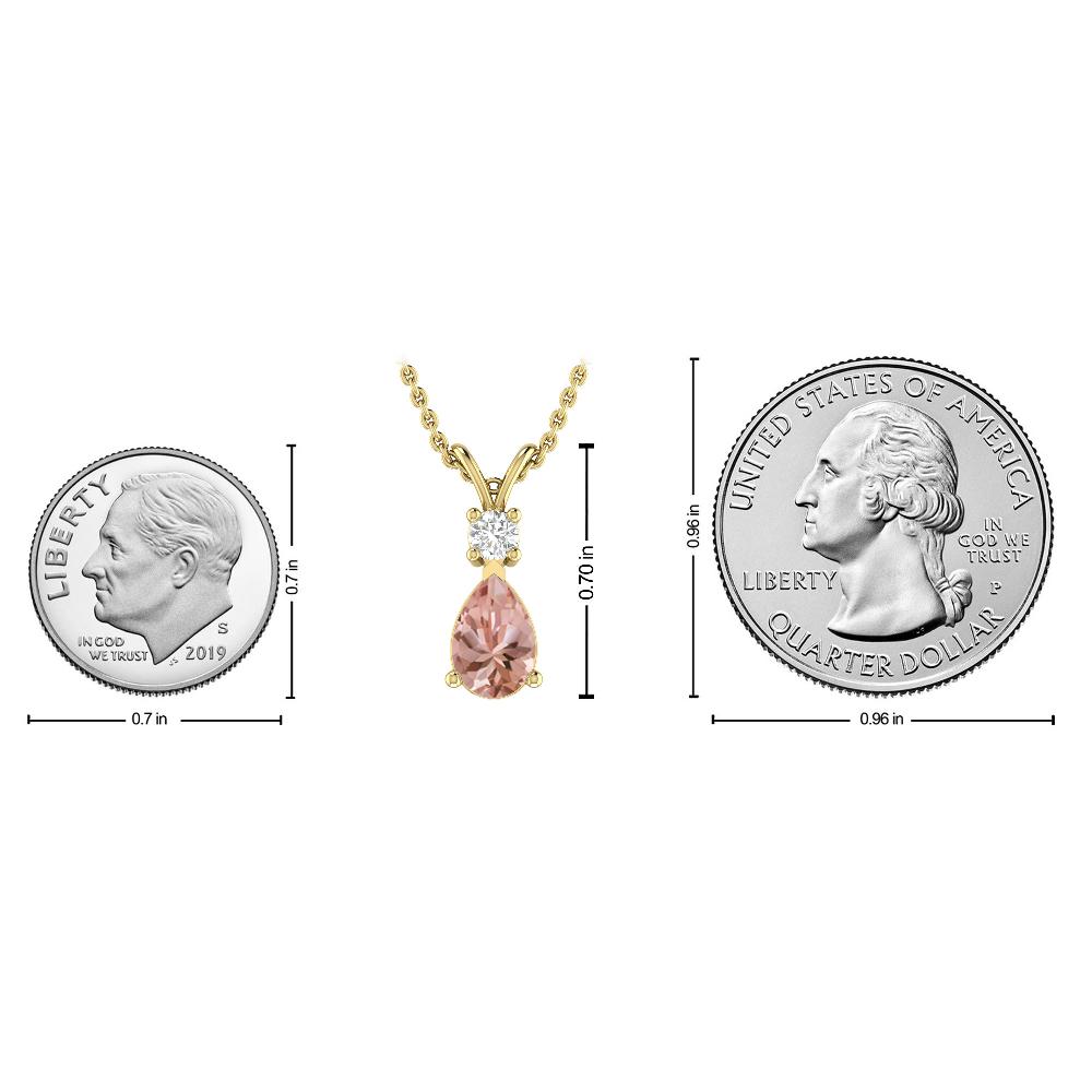 Yellow Gold - Morganite