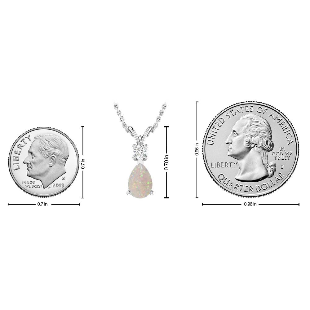 White Gold - Opal