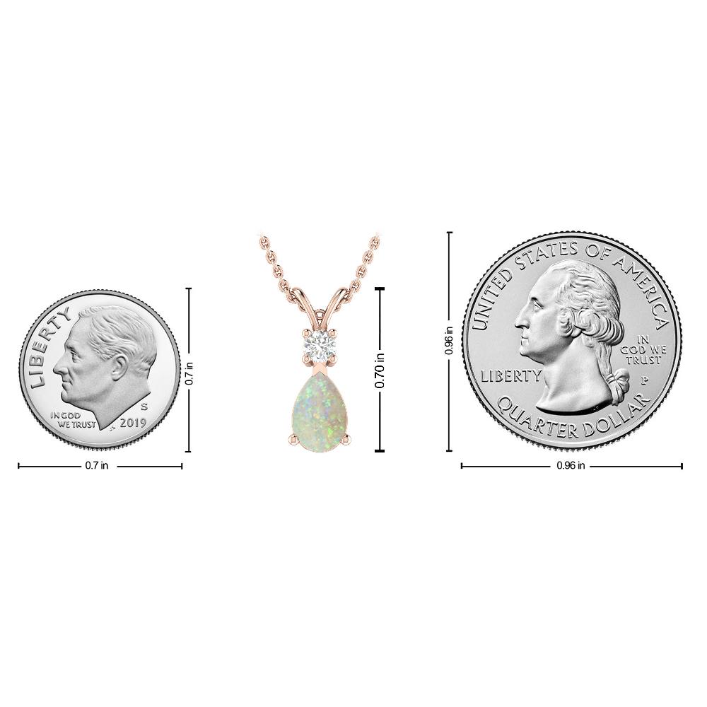 Rose Gold - Opal