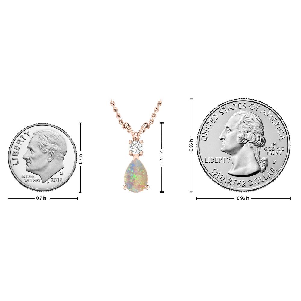 Rose Gold - Opal