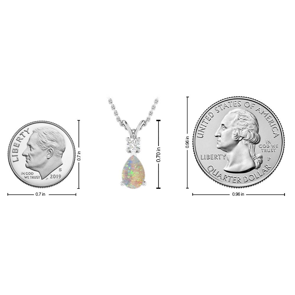 White Gold - Opal