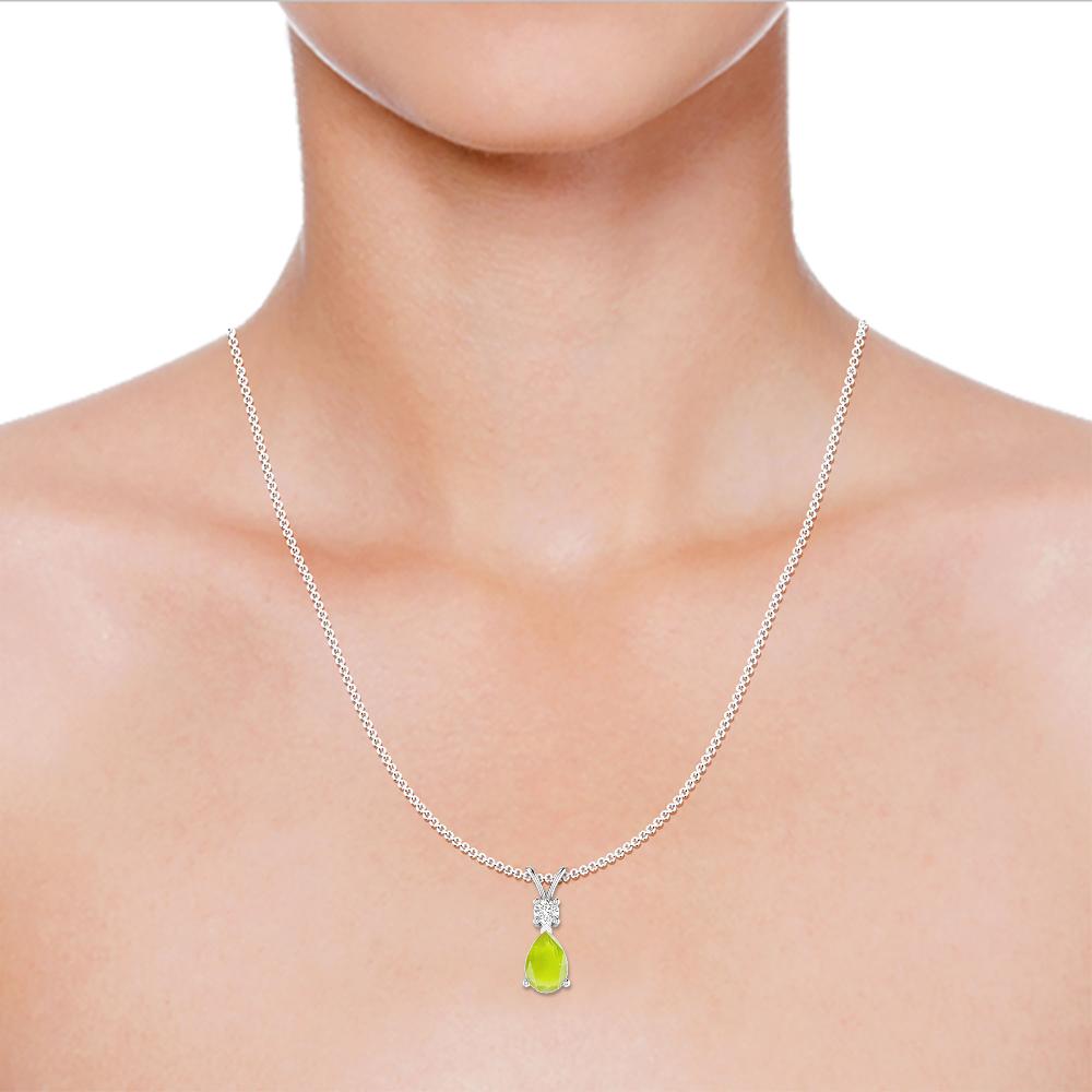 White Gold - Peridot