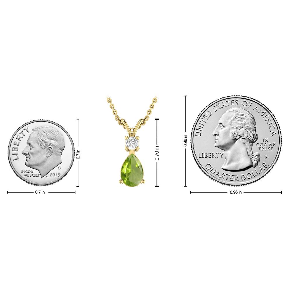 Yellow Gold - Peridot