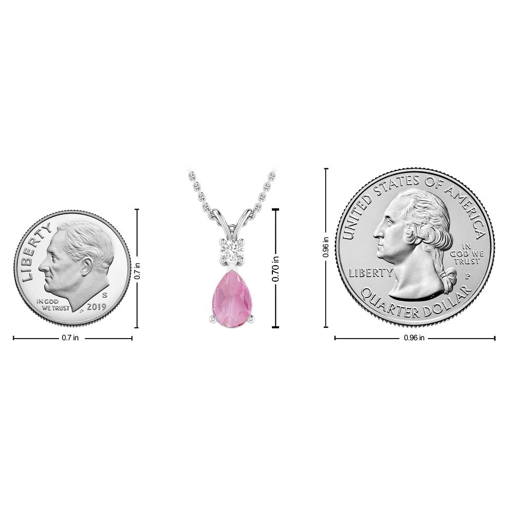 White Gold - Pink Tourmaline