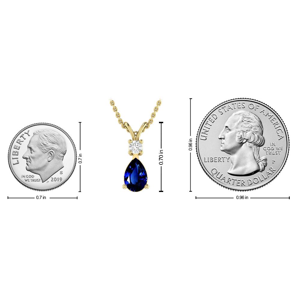 Yellow Gold - Sapphire