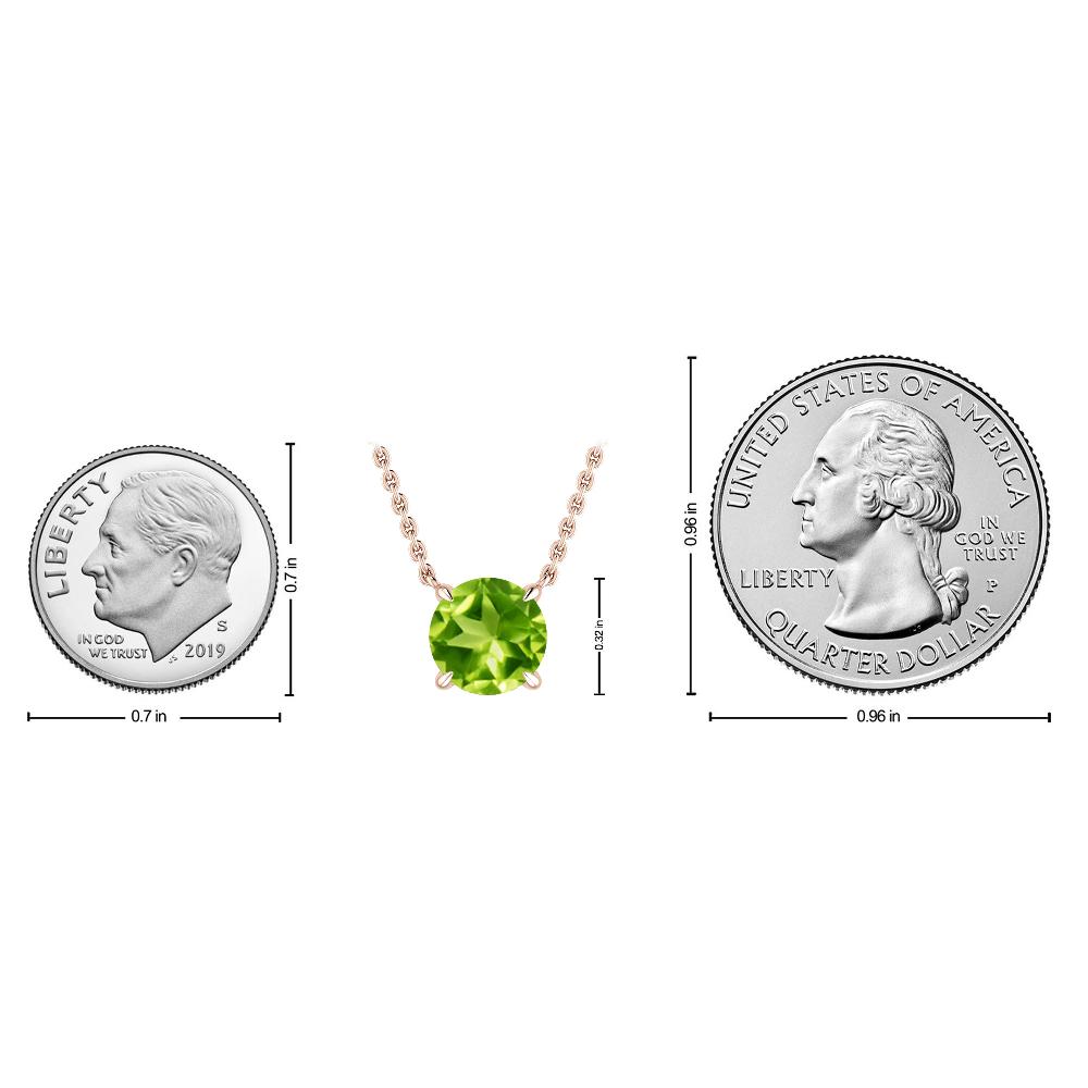Rose Gold - Peridot