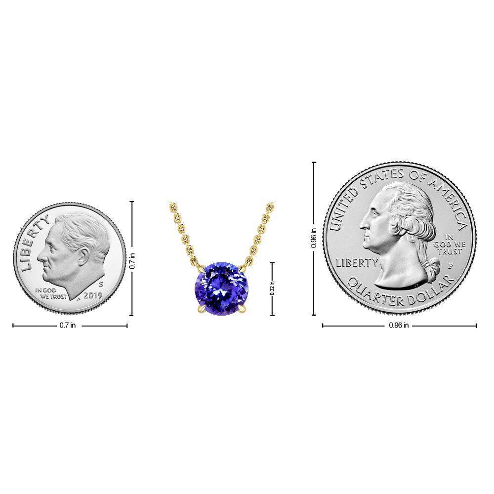 Yellow Gold - Tanzanite