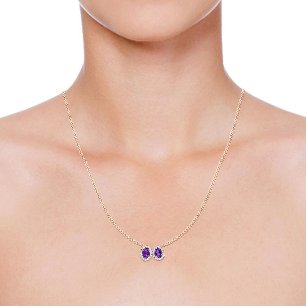 Rose Gold - Amethyst