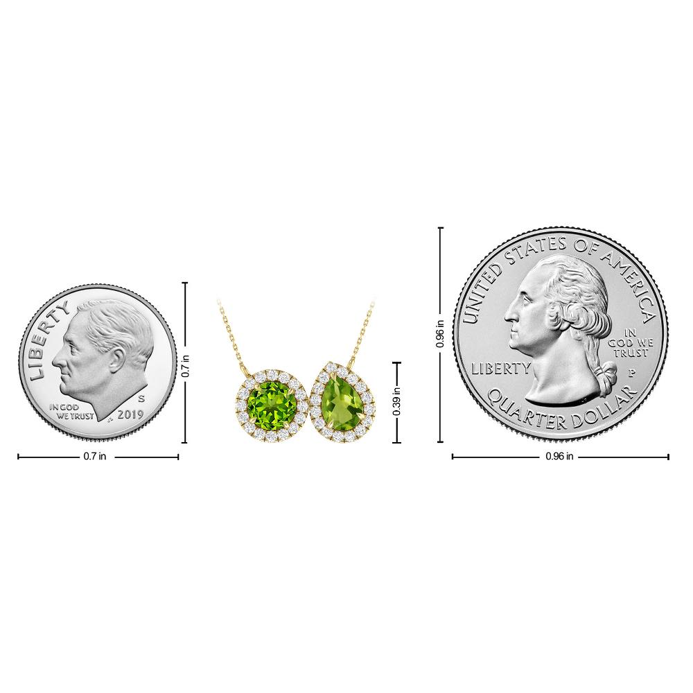 Yellow Gold - Peridot