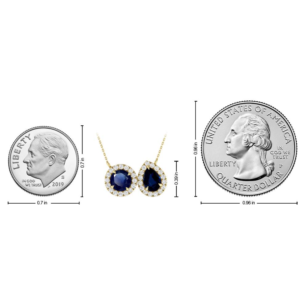 Yellow Gold - Sapphire